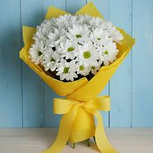 Букет цветов из:  Хризантемы #REPLACE_PRED# Новониколаевской
