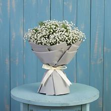 Букет цветов из:  Гипсофила в Новониколаевской