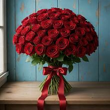 Букет Красные розы Блэк Меджик в Новониколаевской