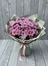 Букет цветов из:  Хризантемы в Новониколаевской