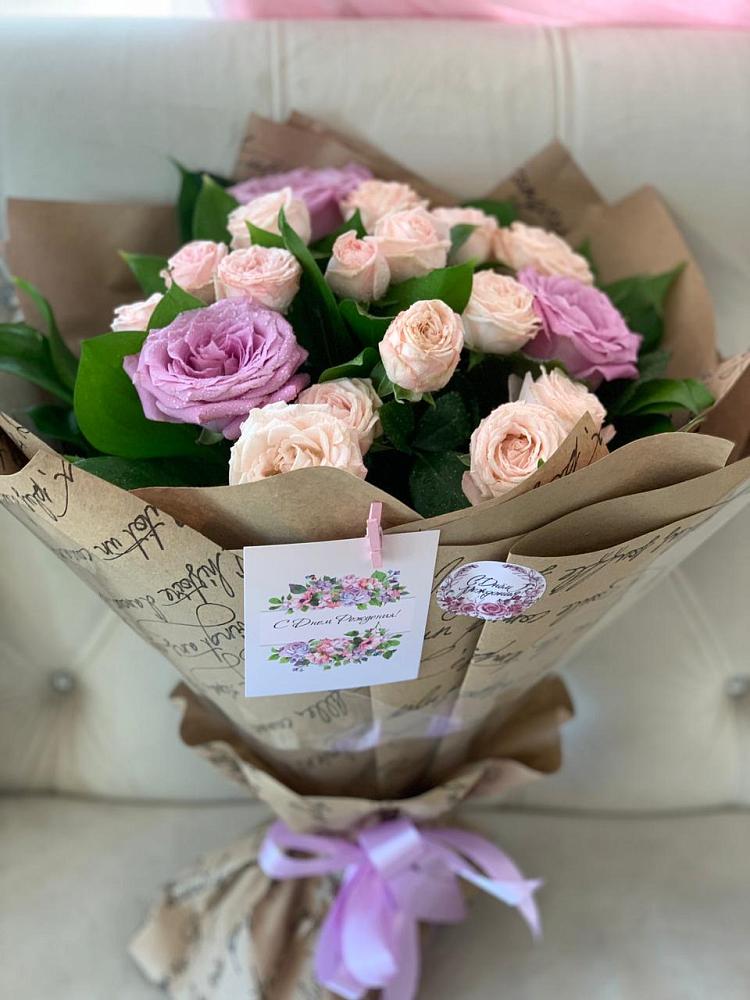 Букет цветов из: Розы в Новониколаевской