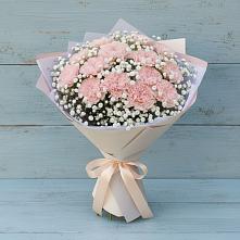 Букет цветов из:  Гвоздики #REPLACE_PRED# Новониколаевской