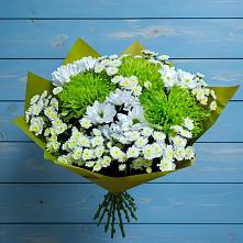 Букет цветов из:  Хризантемы в Новониколаевской