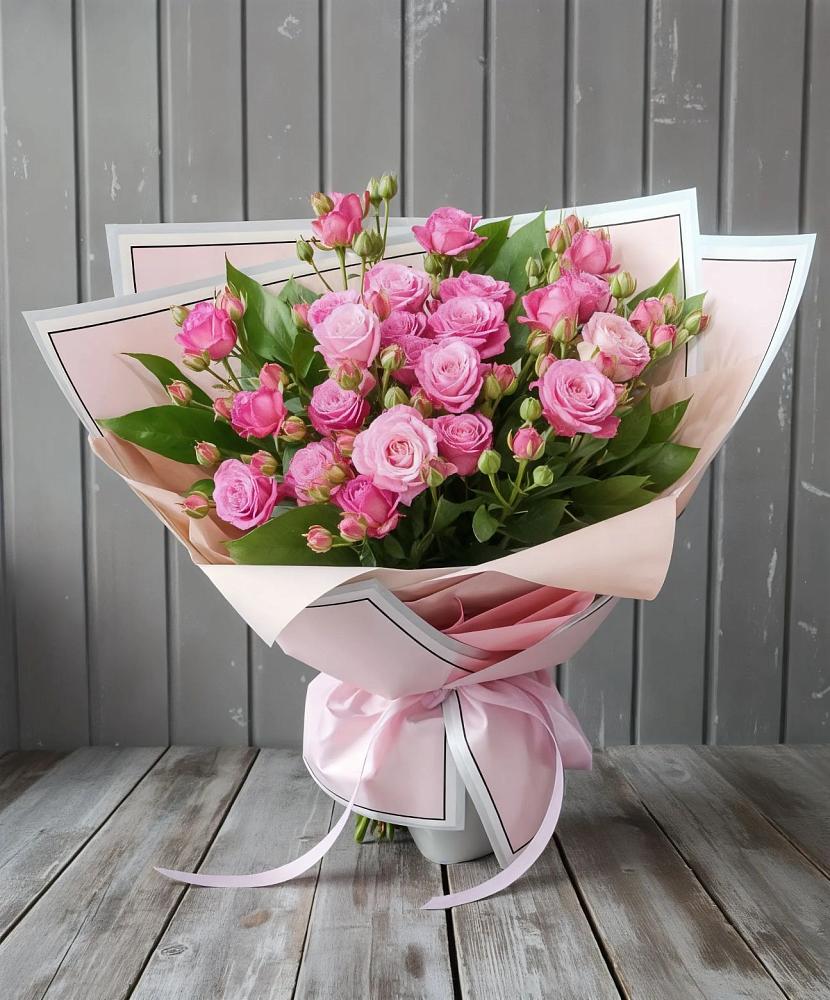 Букет Розовый кустик в Новониколаевской