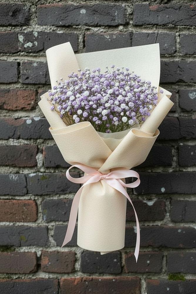 Букет цветов из: Гипсофила в Новониколаевской