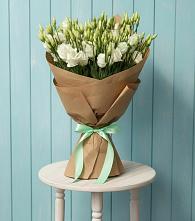 Букет цветов из:  Лизиантусы #REPLACE_PRED# Новониколаевской