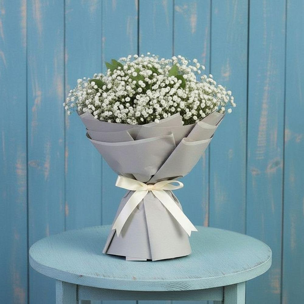 Букет цветов из: Гипсофила в Новониколаевской