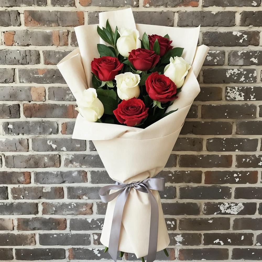 Букет цветов из: Розы в Новониколаевской