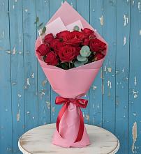 Букет цветов из:  Розы в Новониколаевской