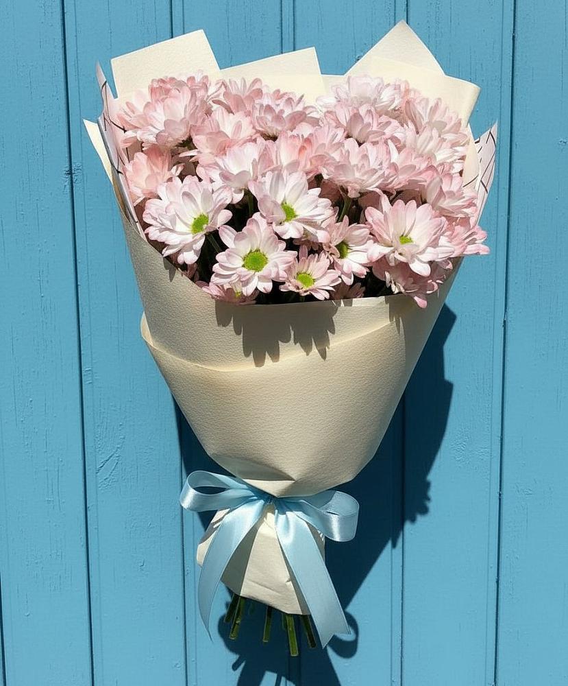 Букет цветов из: Хризантемы в Новониколаевской