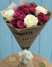Букет цветов из:  Розы #REPLACE_PRED# Новониколаевской
