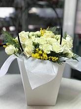 Цветочная композиция из Розы  в Новониколаевской