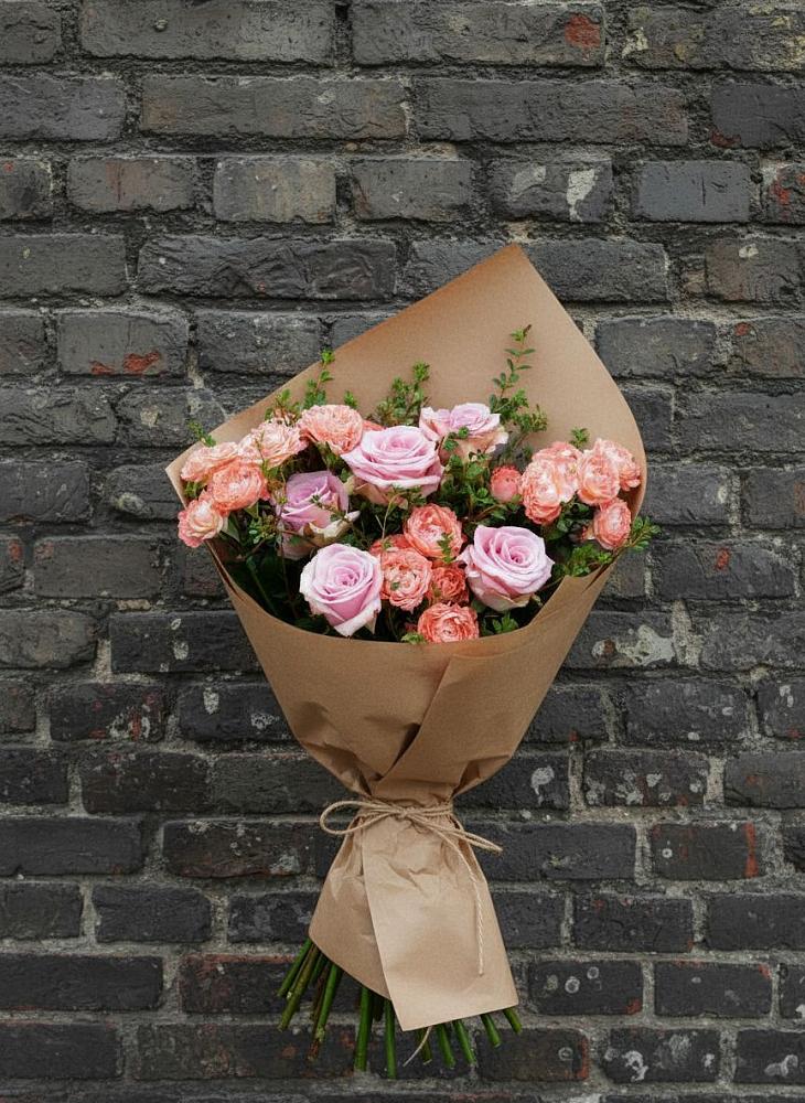 Букет цветов из: Розы в Новониколаевской