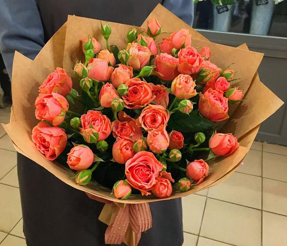 Букет цветов из: Розы в Новониколаевской