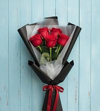 Букет цветов из:  Розы в Новониколаевской
