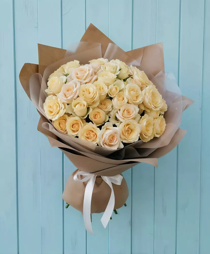 Букет Кремовое облако в Новониколаевской