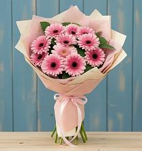 Букет цветов из:  Герберы #REPLACE_PRED# Новониколаевской