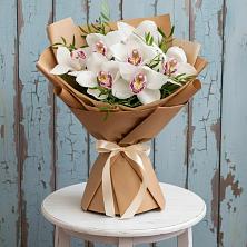 Букет цветов из:  Орхидеи и Розы в Новониколаевской